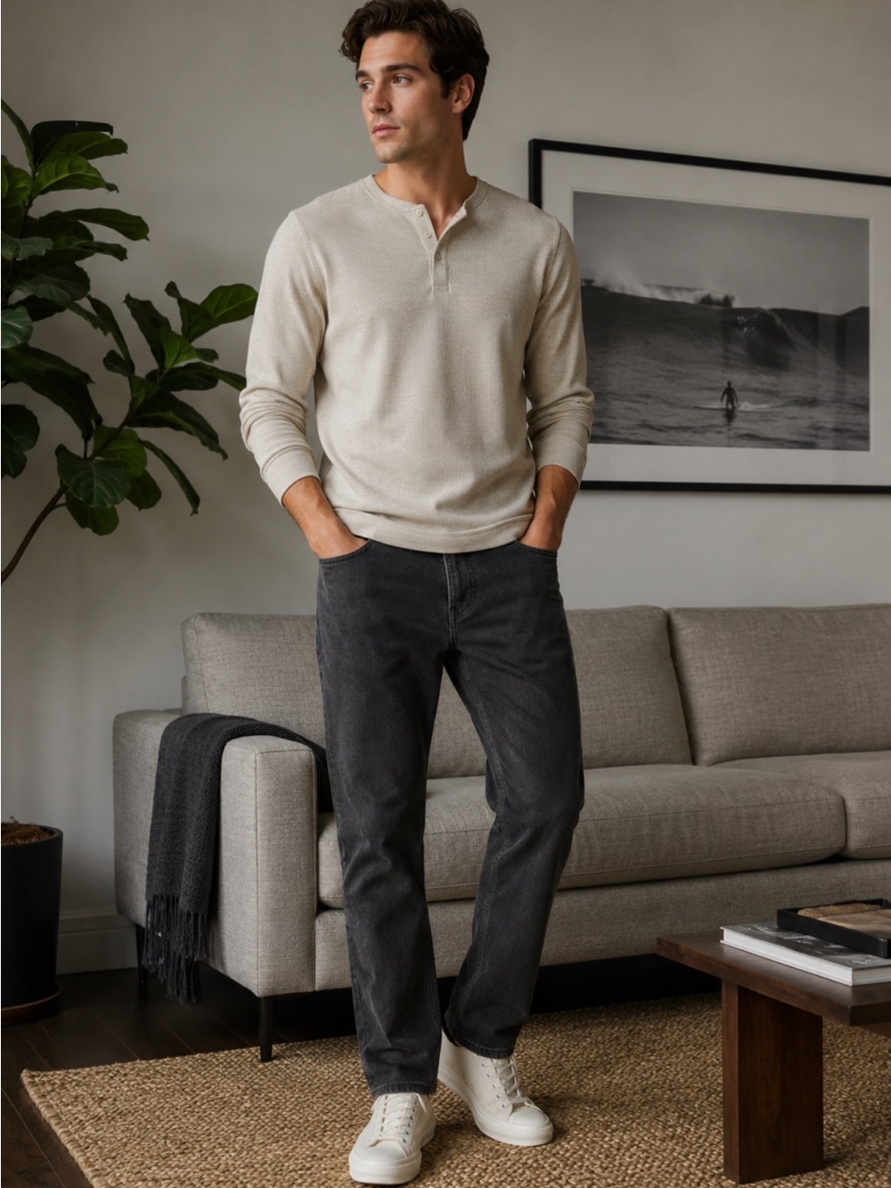 J. Crew Men's Dark Gray Pants